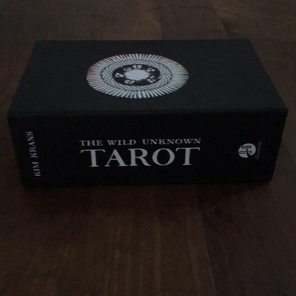 Harper Black and White The Wild Unknown Tarot Coffee Table Book